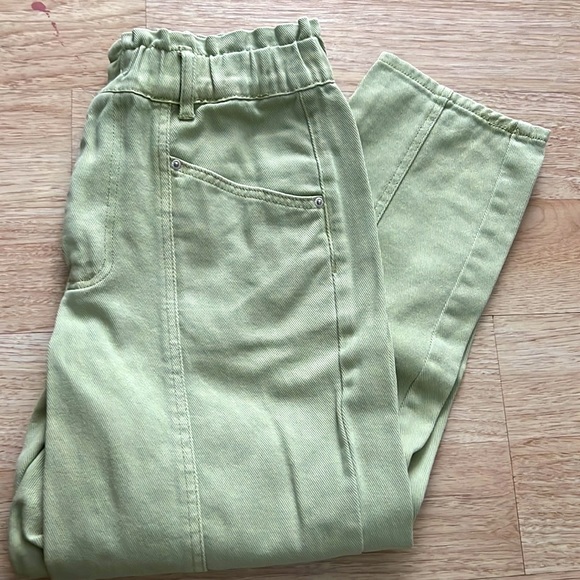 Sage green jeans - Picture 2 of 4